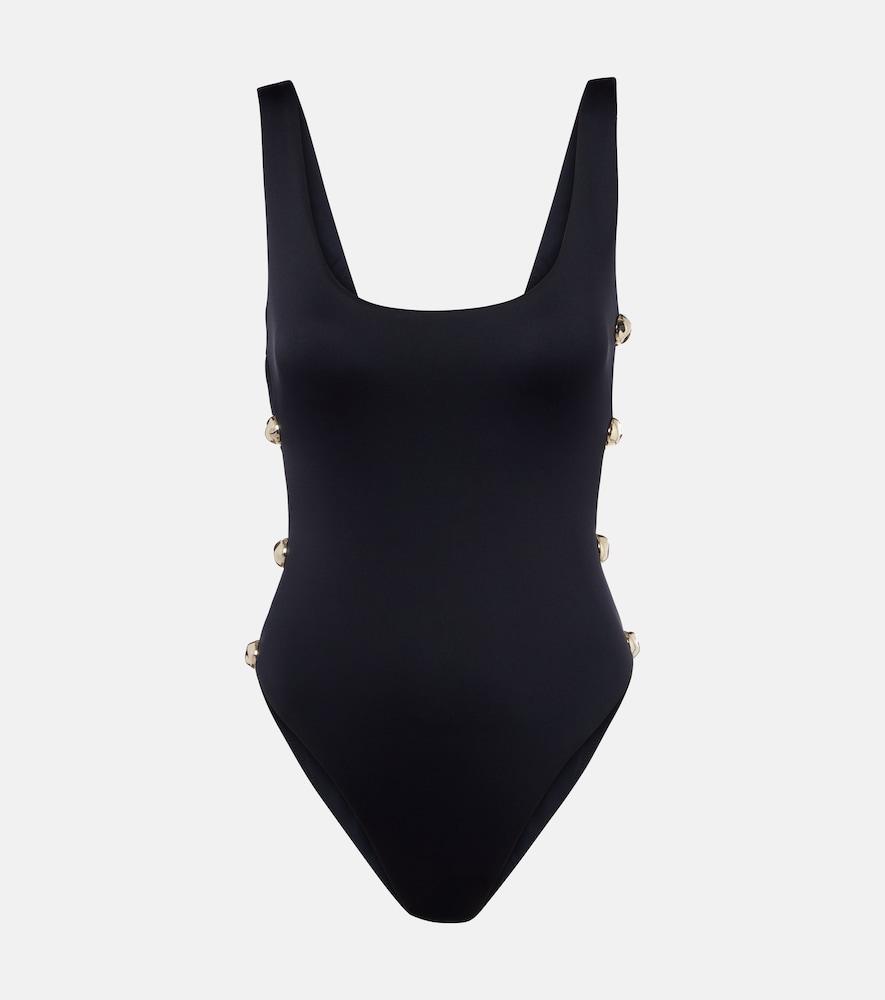 simkhai embellished swimsuit