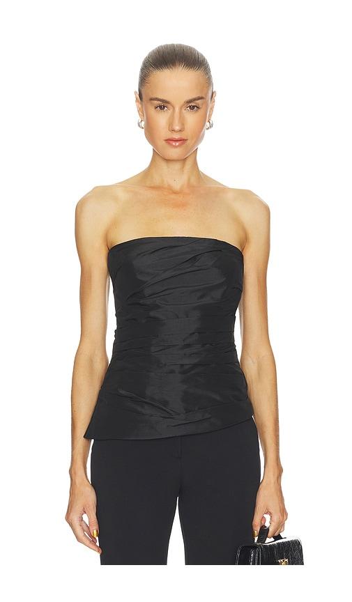 simkhai emerson bustier top in black. - size 2 (also in 4)