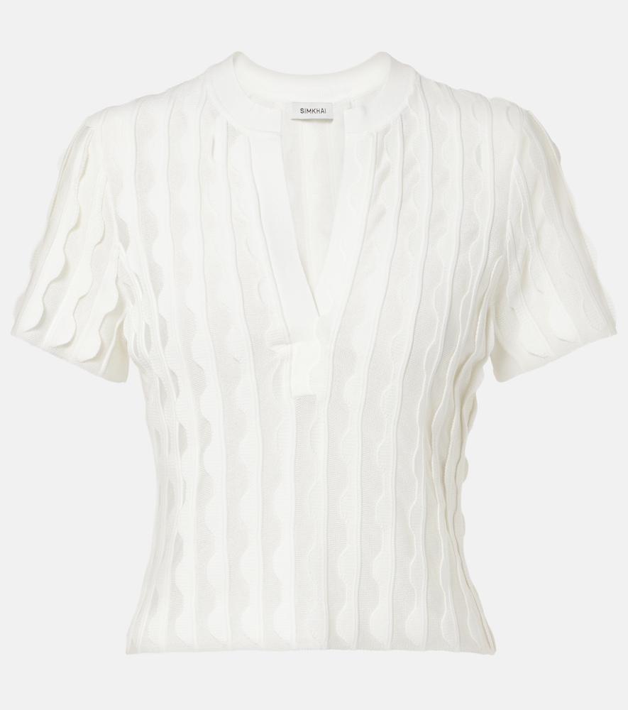 simkhai knitted top