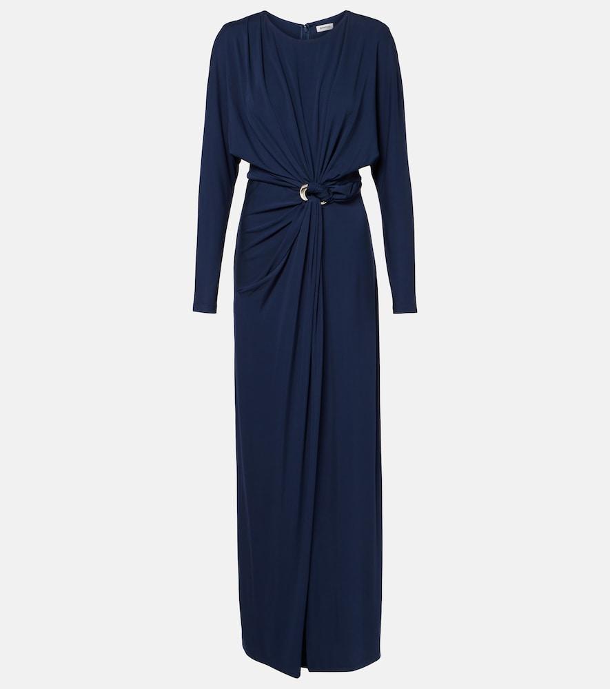 simkhai maisie gathered maxi dress