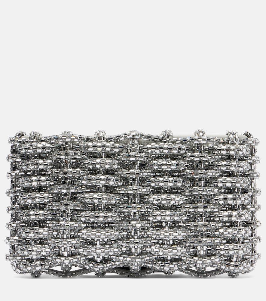 simkhai morgan embellished clutch