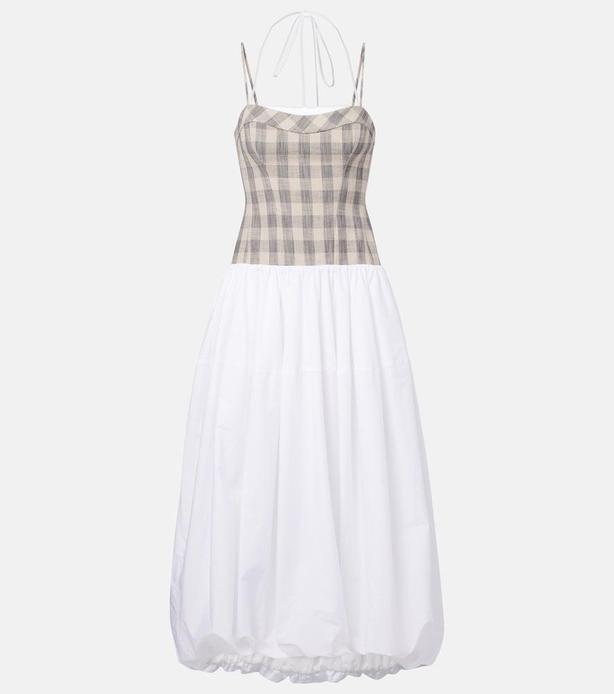 simkhai pfeiffer midi dress