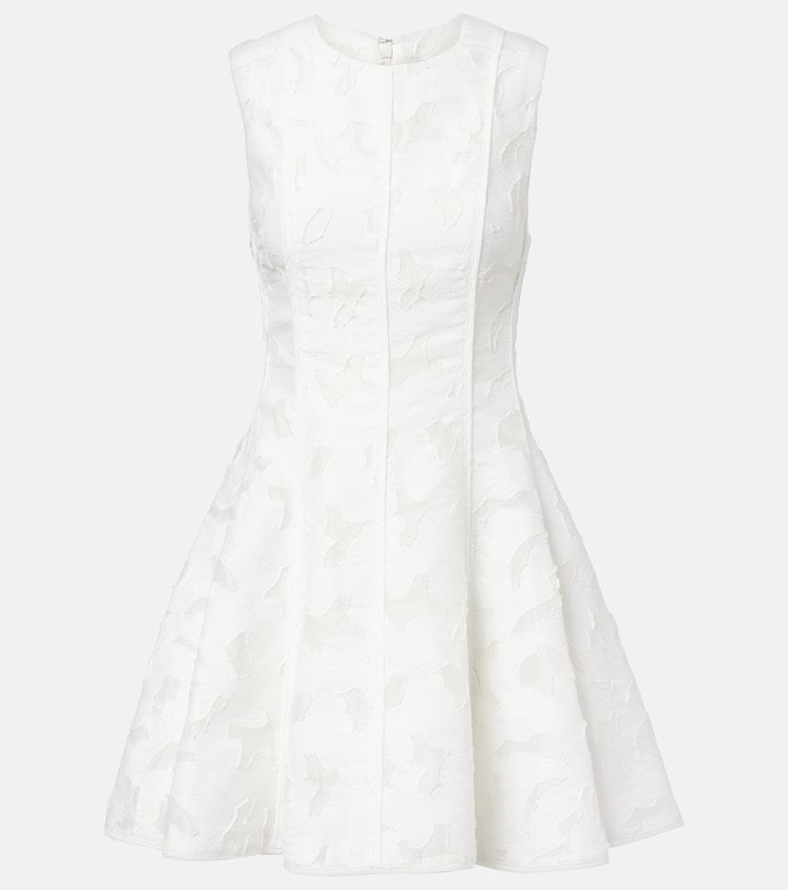 simkhai sylvia jacquard minidress