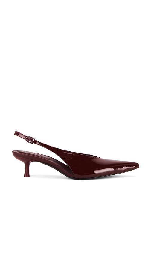 simkhai sylvie slingback heel in burgundy. - size 36 (also in 39, 40)
