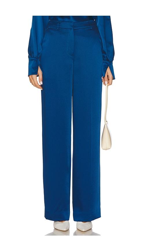 simkhai tavar pants in blue. - size 0 (also in 00)