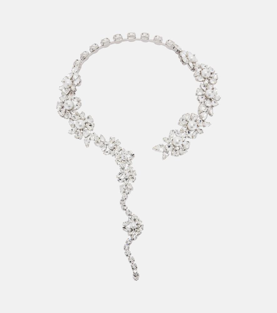 simone rocha fragment heartbloom embellished necklace