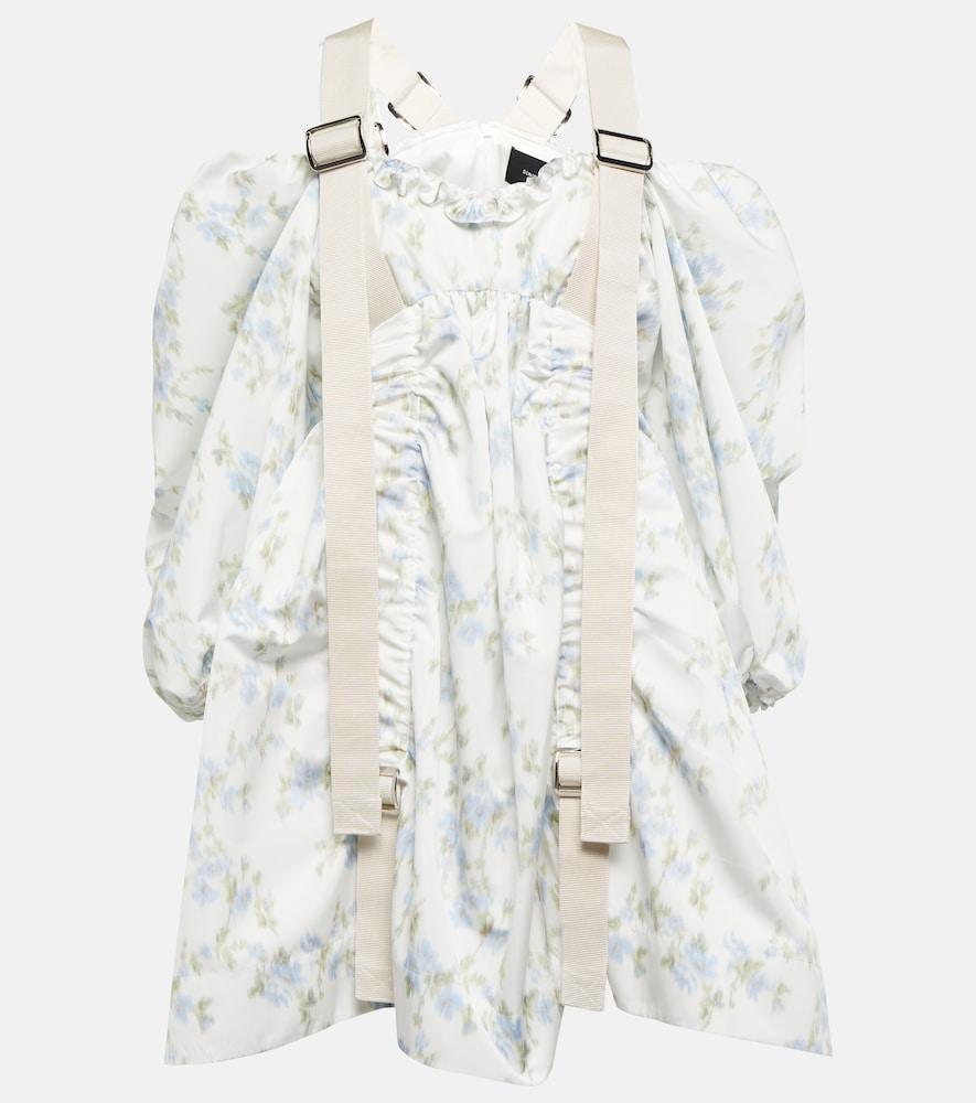 simone rocha puff-sleeve minidress