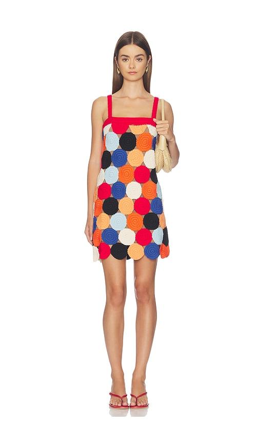 simonmiller beep beep tank mini dress in multi. - size l (also in xs, s, m, xl)