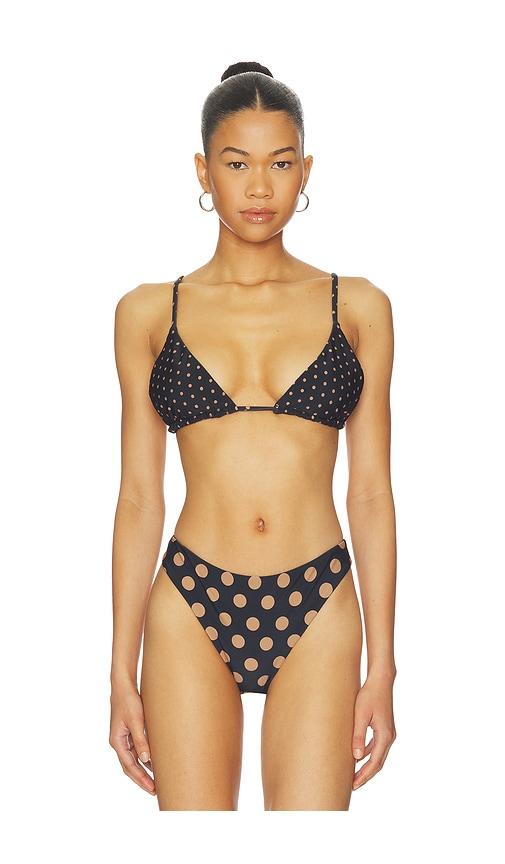 simonmiller bwai bikini top in black. - size l (also in xs, s, m, xl)