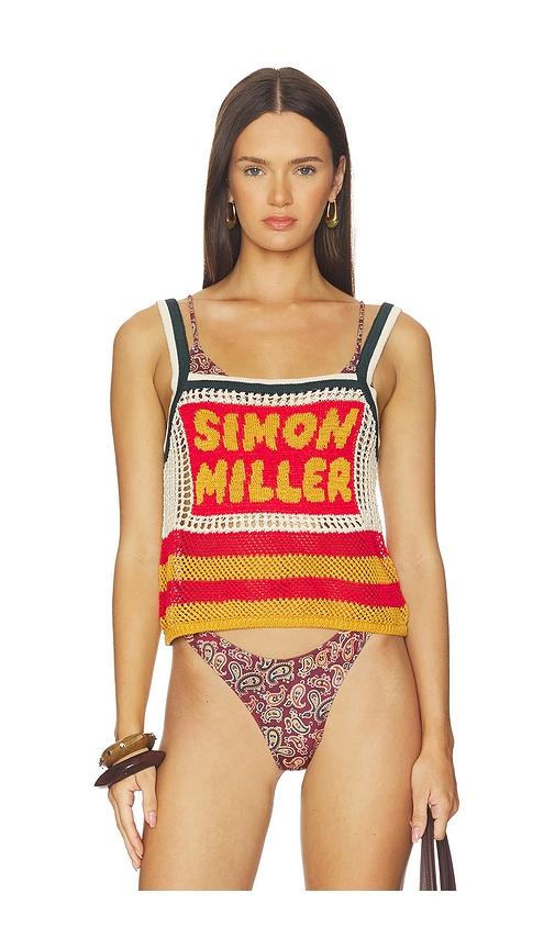 simonmiller dibby crochet top in multi. - size m (also in s, xs)