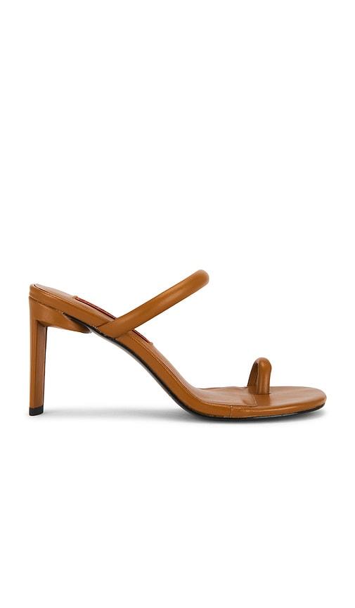 simonmiller pipe heel in tan. - size 36 (also in 37, 38, 40)