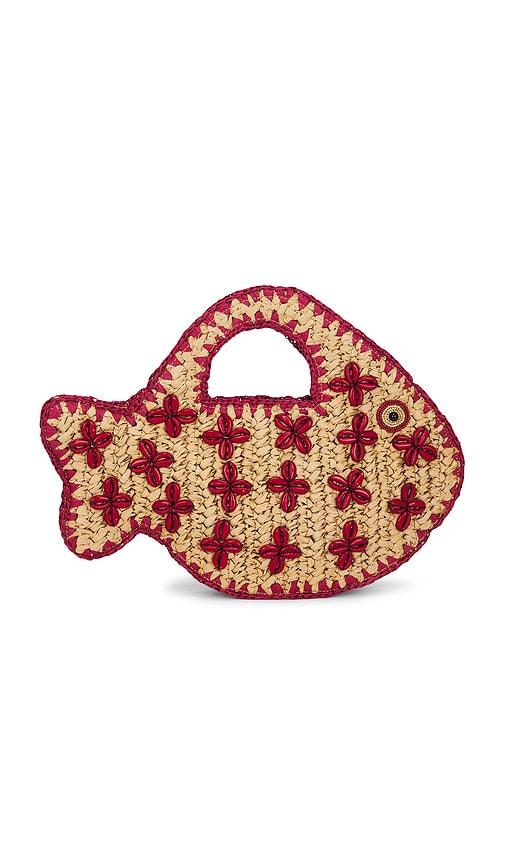 simonmiller puka fish bag in multi.