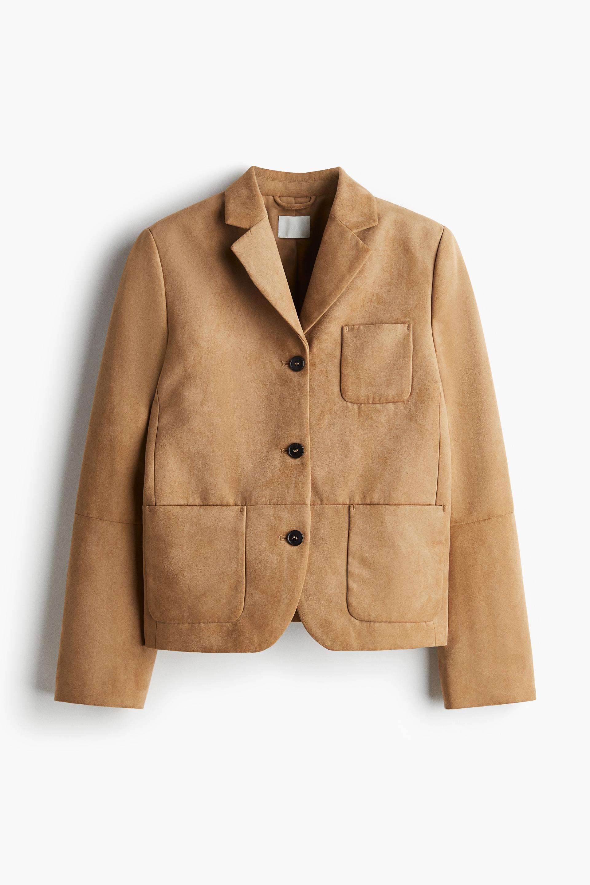 single-breasted blazer