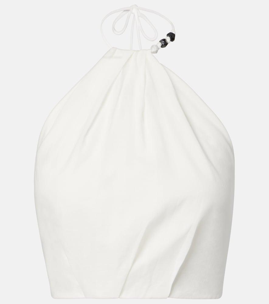 sir azura halterneck cotton top