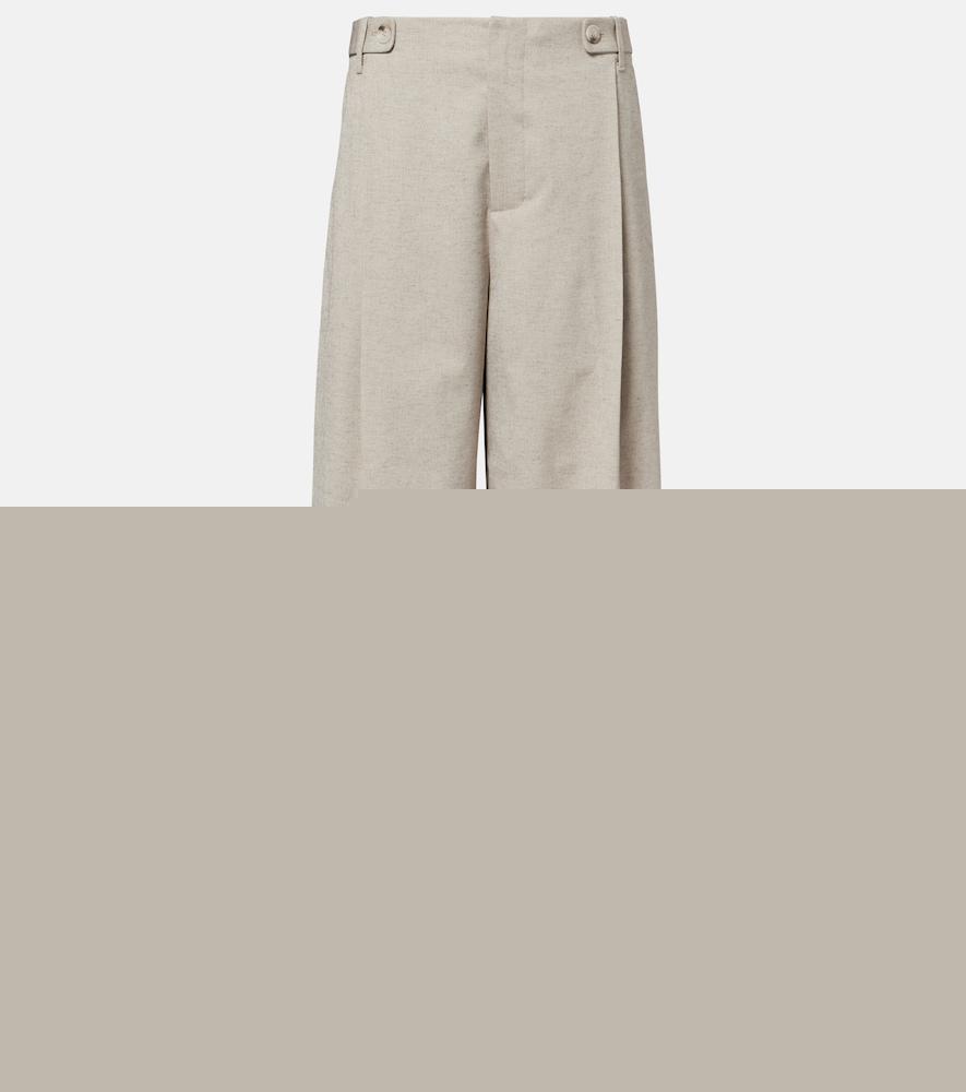 sir leone mid-rise wide-leg pants
