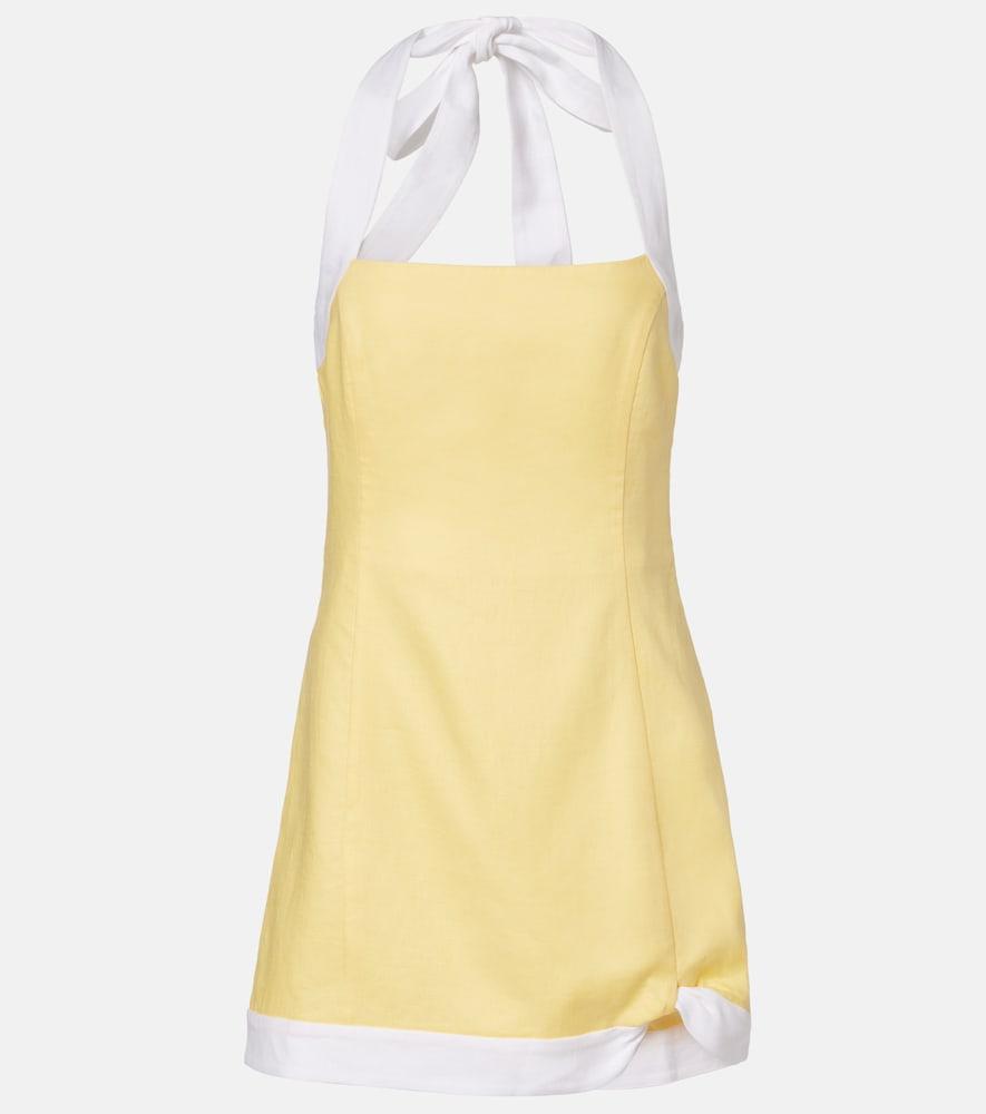 sir linen minidress
