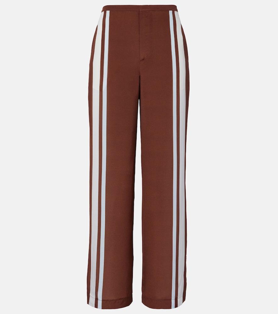 sir marais silk wide-leg pants
