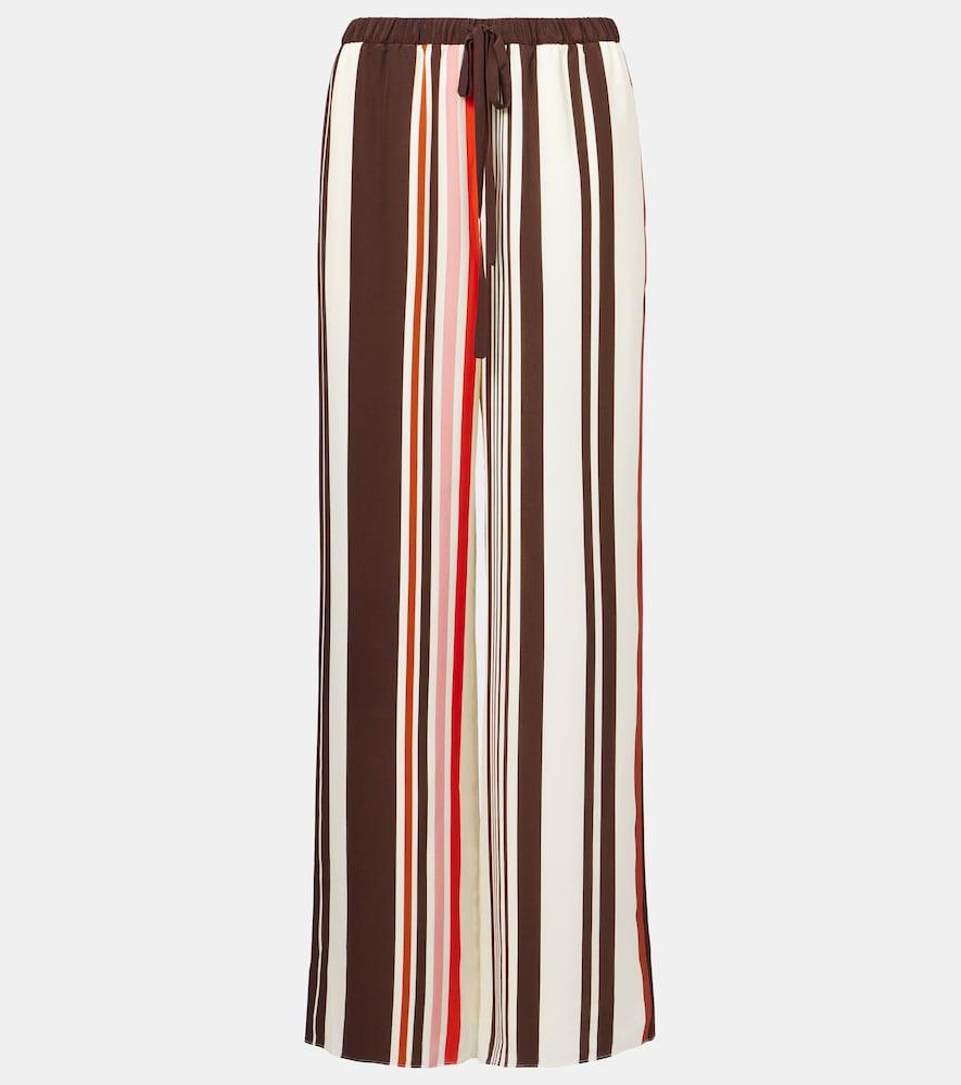 sir thistle silk satin wide-leg pants