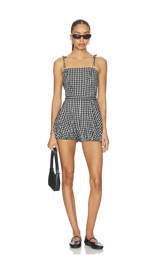 sister ny bette romper in black. - size l (also in s, xs, m)