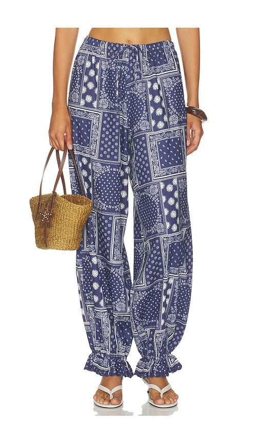 sister ny bloomer pant in navy. - size l (also in s, xs, m)