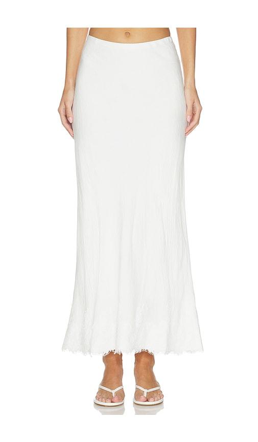 sister ny kristen skirt in white. - size m (also in xs)