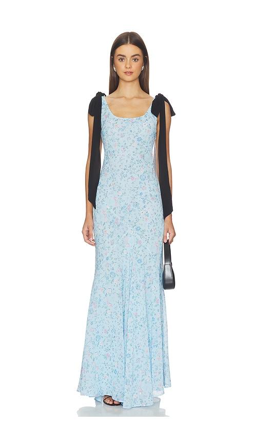 sister ny sydney dress in baby blue. - size l (also in s, xs, m)