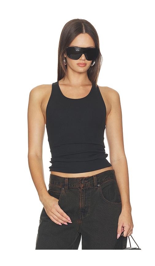 skims boyfriend tank in black. - size m (also in s)