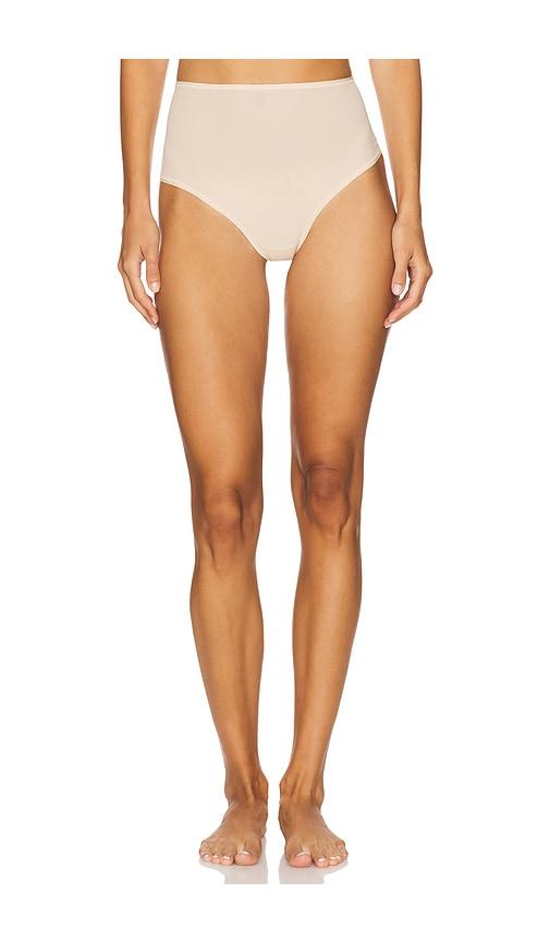 skims fits everybody high waisted thong in nude. - size xl (also in xs, xxl)