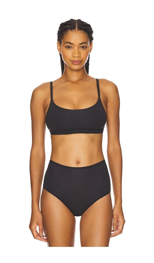 skims fits everybody scoop bralette in black. - size l (also in xxs, xs, s, m, xl, xxl)