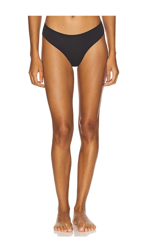 skims fits everybody thong in black. - size l (also in xxs, xs, xl, xxl)