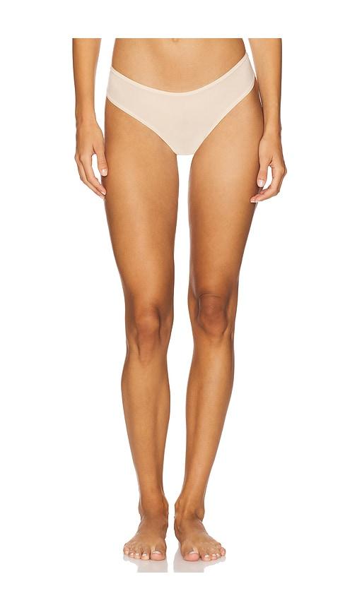 skims fits everybody thong in nude. - size l (also in xxs, xl, xxl)