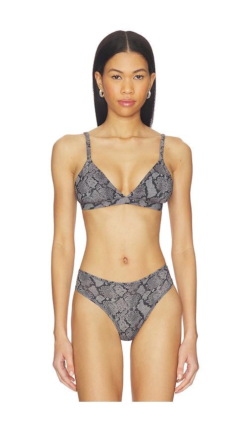 skims fits everybody triangle bralette in grey. - size xs (also in xxs)