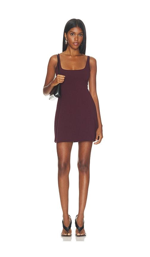 skims mini dress in purple. - size m (also in xs, s, xl)