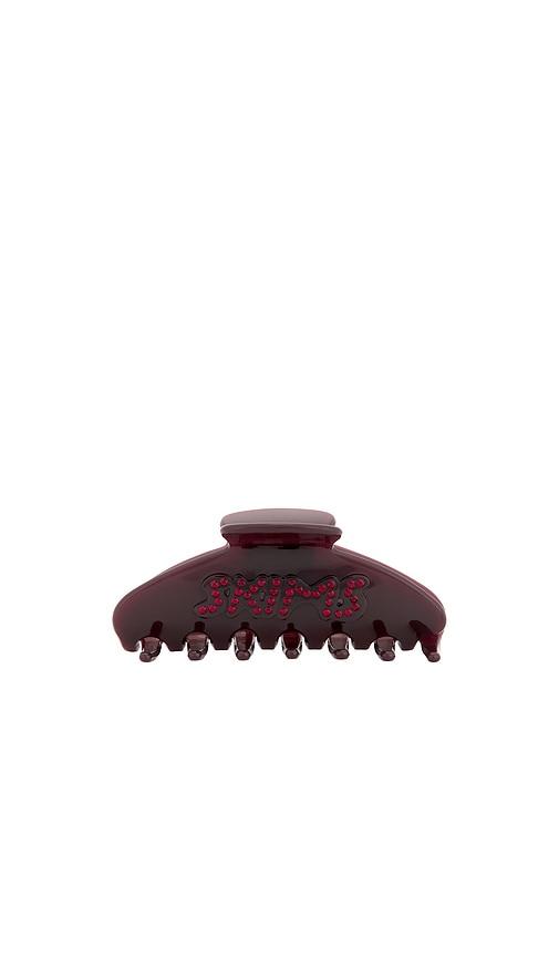 skims skims clip in burgundy.