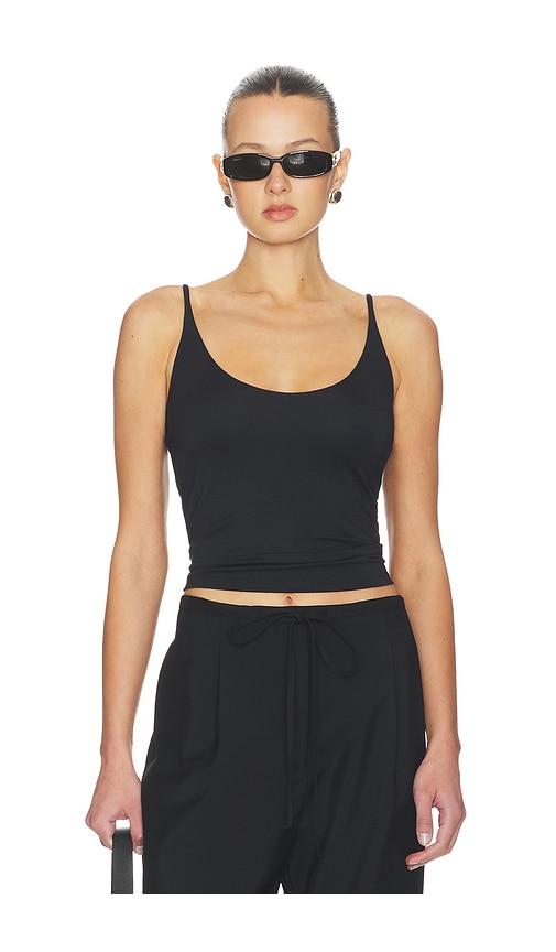 skims smooth layers skimpy strap cami in black. - size l (also in xs, xl)