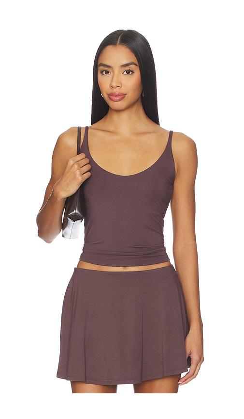 skims smooth layers skimpy strap cami in purple. - size l (also in xl)