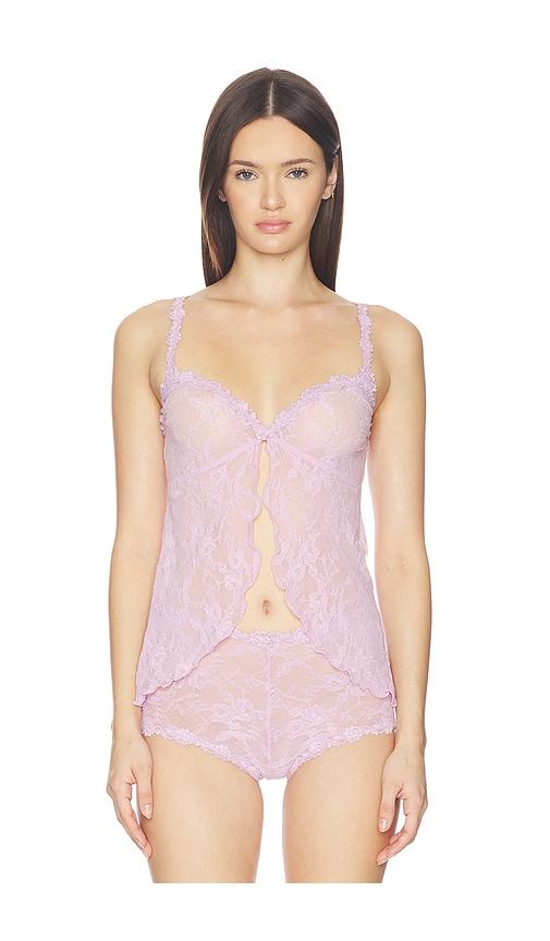 skims stretch lace babydoll in rose. - size xl (also in xxl)