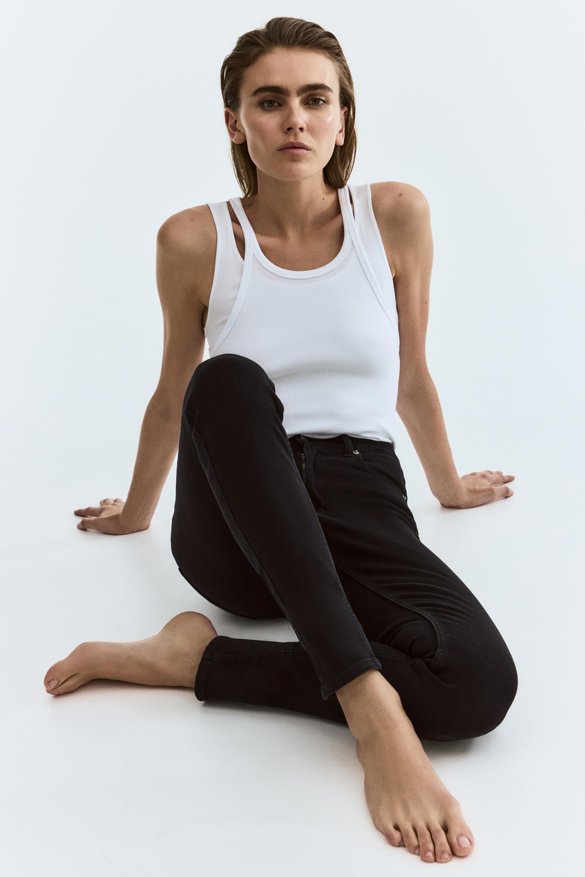 skinny high waist jeans