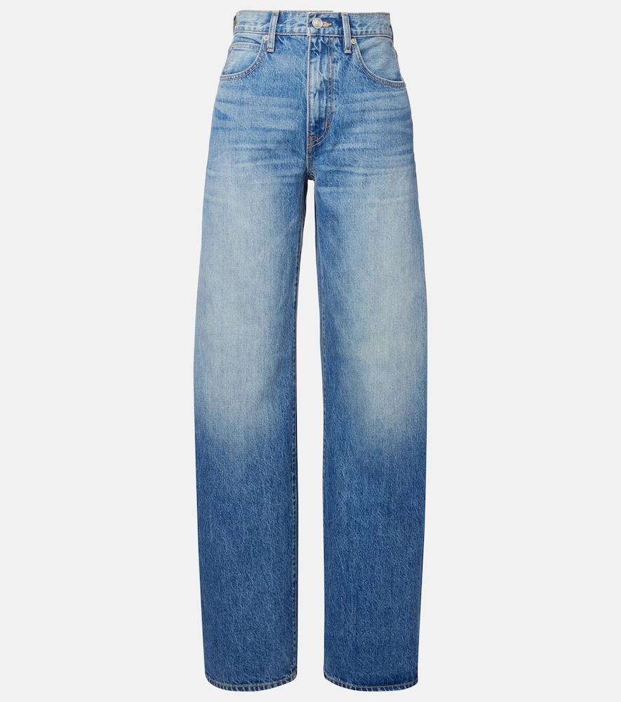 slvrlake cassie high-rise barrel-leg jeans