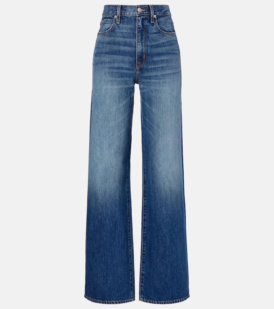 slvrlake eva faded wide-leg jeans
