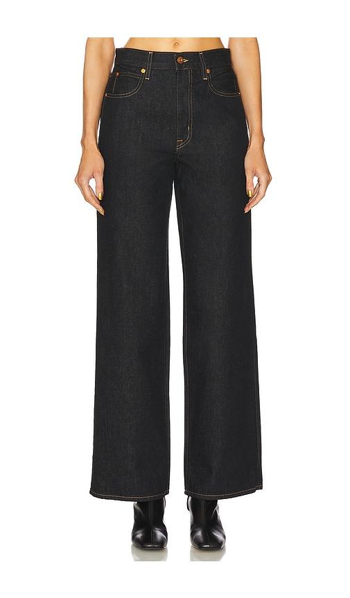 slvrlake grace wide leg jeans in black. - size 30 (also in 32)
