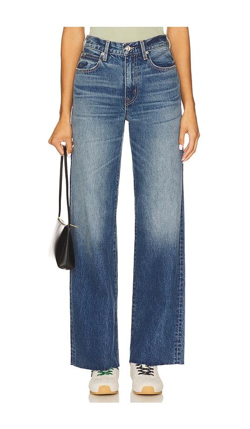 slvrlake grace wide leg jeans in blue. - size 24 (also in 26, 31, 32)
