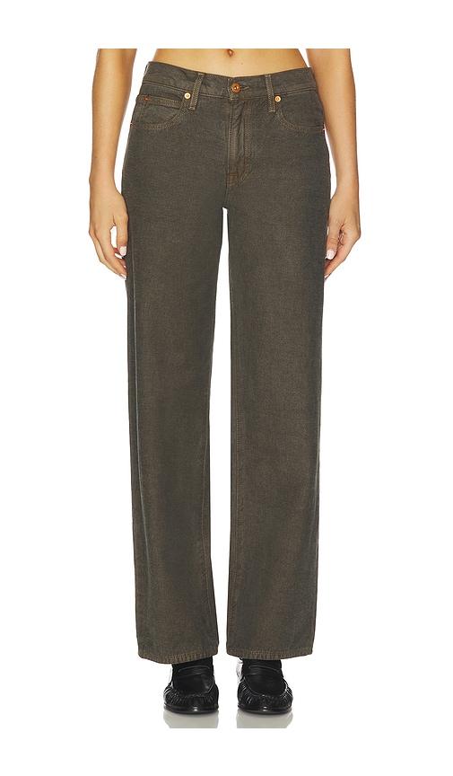 slvrlake jazmine wide leg jeans in brown. - size 31 (also in 32)