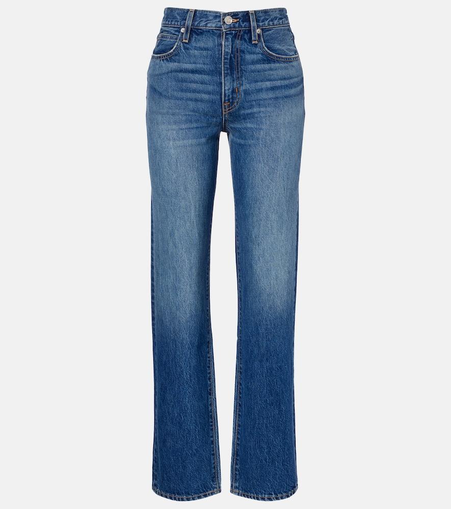 slvrlake kendra faded straight jeans