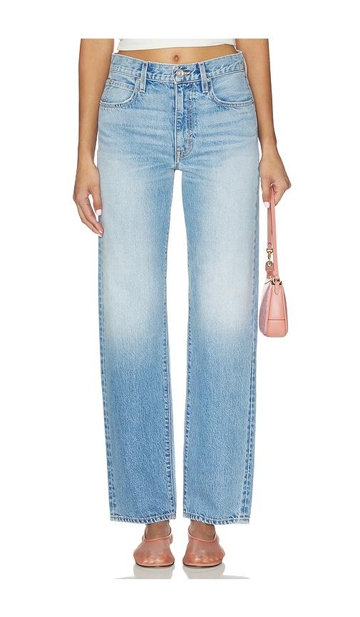 slvrlake kendra straight leg jeans in blue. - size 23 (also in 24, 25, 26, 27, 28, 29, 30, 31, 32)