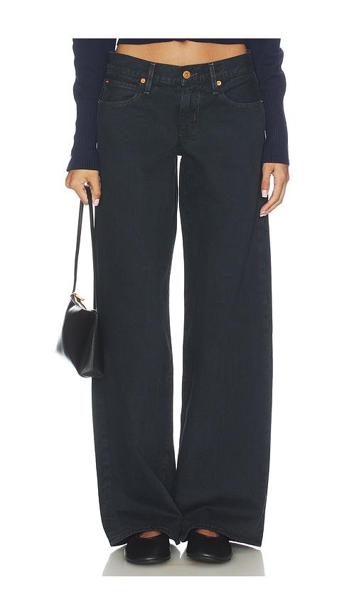 slvrlake lexi low rise wide leg jeans in black. - size 28 (also in 29, 30, 31, 32)