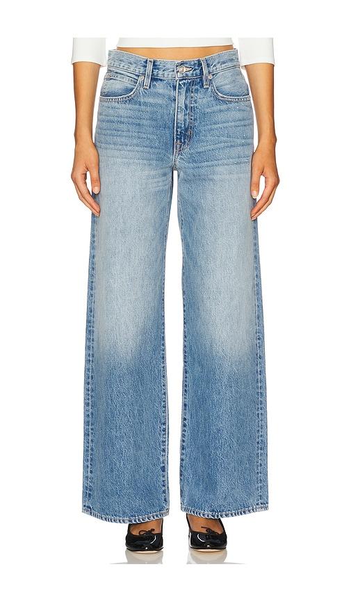 slvrlake selena wide leg in blue. - size 28 (also in 29)