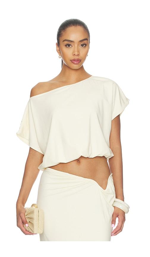sndys alia top in cream. - size l (also in s, m)