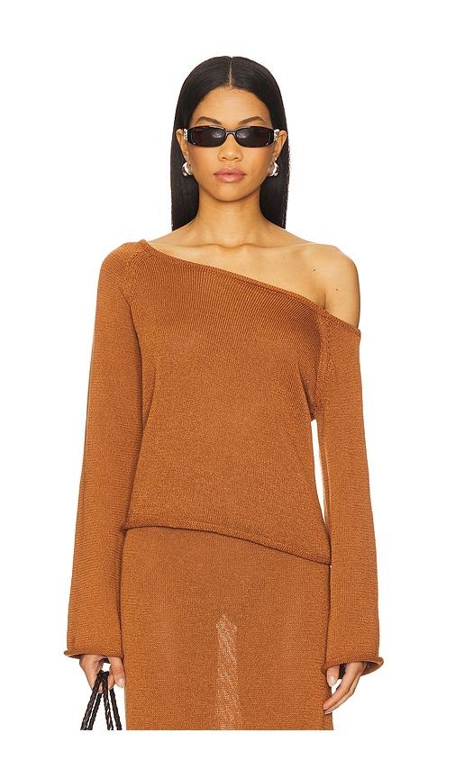 sndys cali jumper in brick. - size s (also in xs)