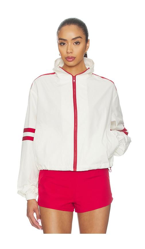 sndys carter track jacket in white. - size l (also in xs, s, m, xl, xxl)